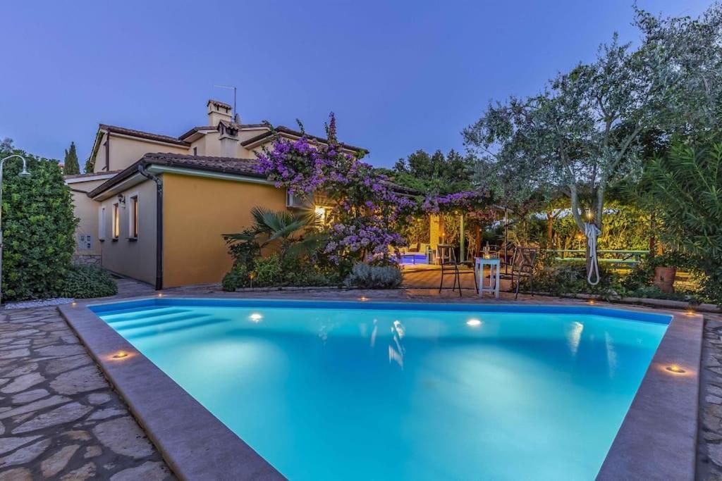 Istriensonne 0179 - Villa Romantika Mit Pool Ližnjan Dış mekan fotoğraf